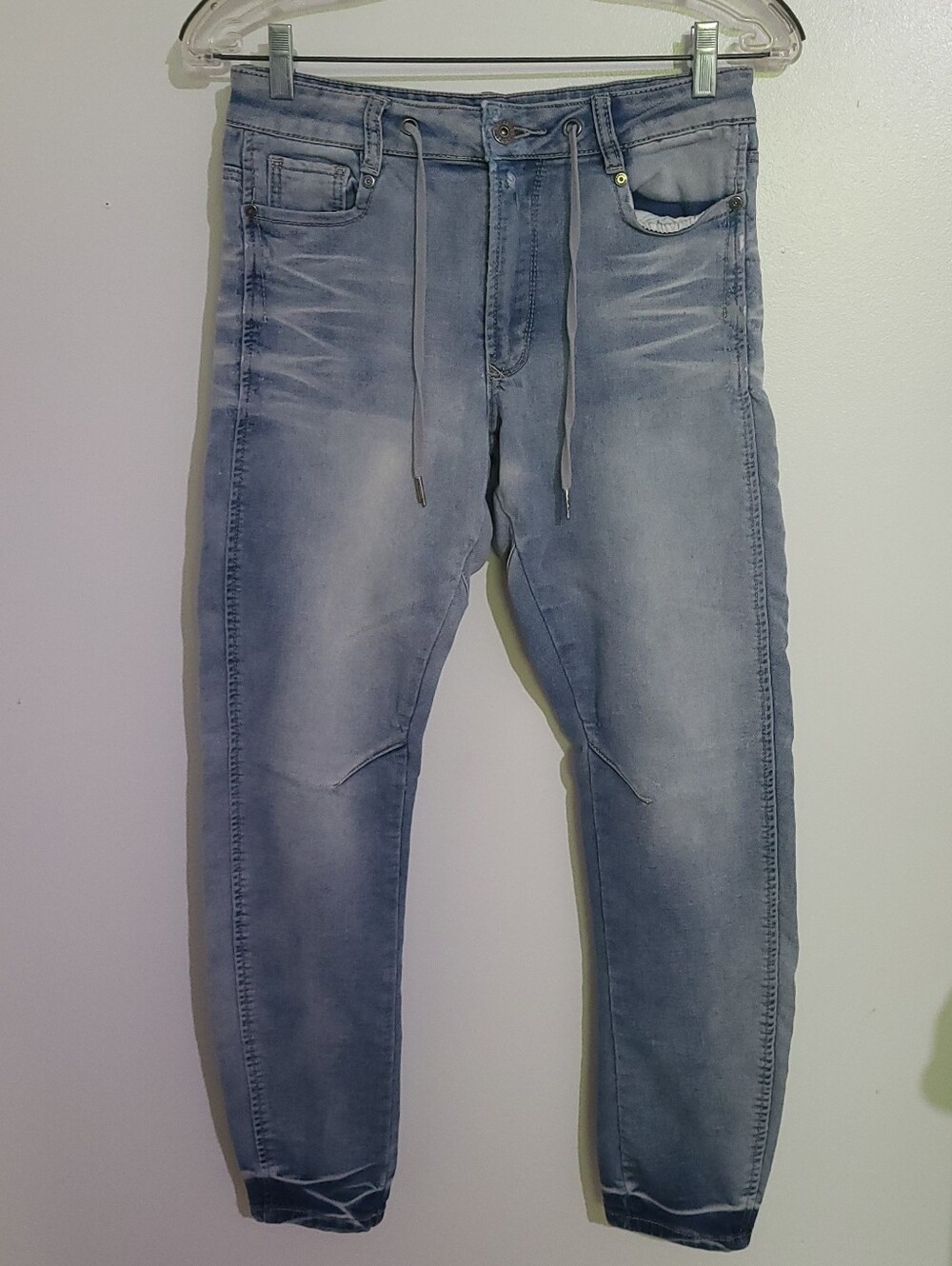 Parasuco "Joggy" Style Drawstring Jeans Size 26